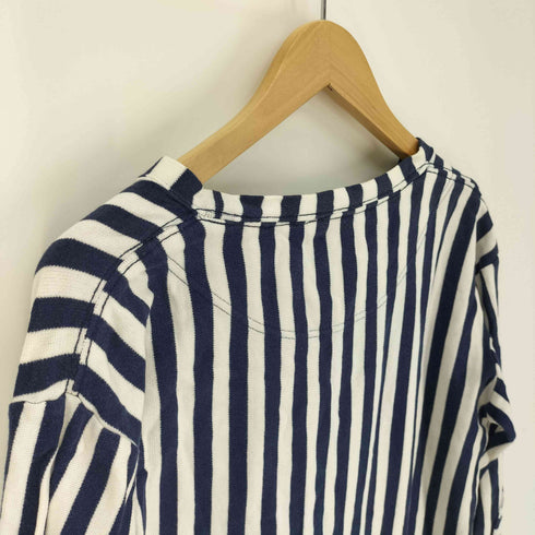 ツモリチサト TSUMORI CHISATO 前V ストライプ L/S Tシャツ レディース JPN:2