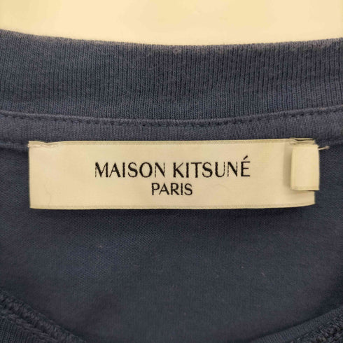 メゾンキツネ MAISON KITSUNE 22AW Small Dressed Fox スモール ドレス フォックス プリント Tシャツ メンズ import:S