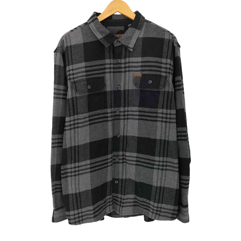オービス ORVIS ブロックチェック ヘビーネルシャツ メンズ import:XL