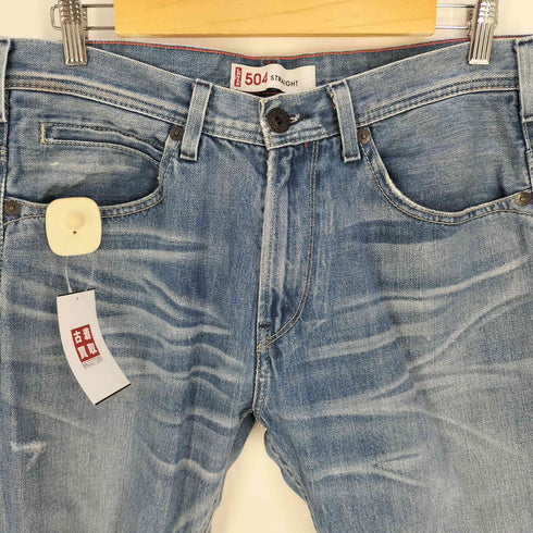 リーバイス Levis 504 STRAIGHT 裏3073刻印 ジップフライ デニムパンツ メンズ W34 L32