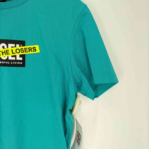 ディーゼル DIESEL T-DIEGOS-A3 SUPPORT THE LOSERS プリント Tシャツ メンズ import:S