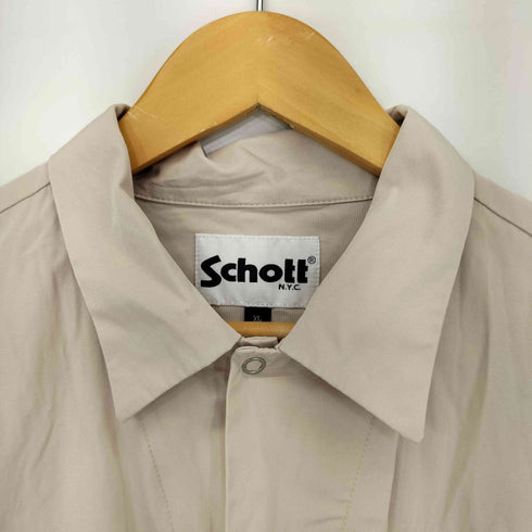 ショット Schott 刺繍 T/C ワークシャツ メンズ JPN:XL