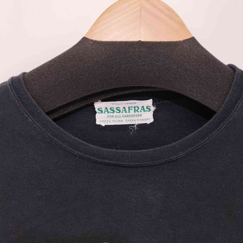 ササフラス SASSAFRAS He Is Gardebder プリントtシャツ メンズ import:M