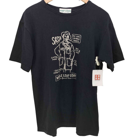 ササフラス SASSAFRAS WHOLE LEAF COAT プリントtシャツ メンズ import:M