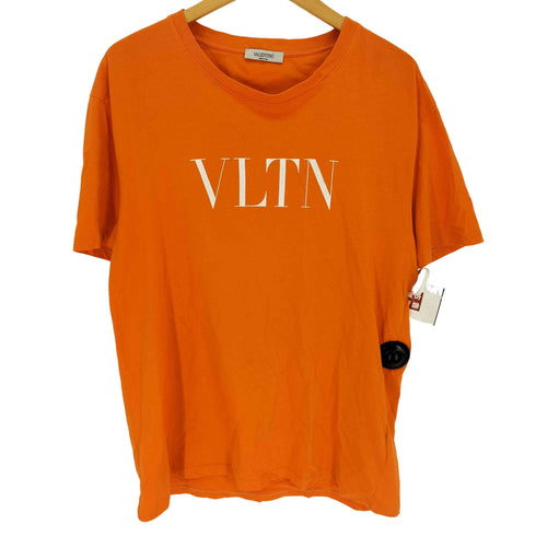 ヴァレンティノ Valentino 20SS イタリア製 VLTNロゴ プリント Tシャツ メンズ import:L