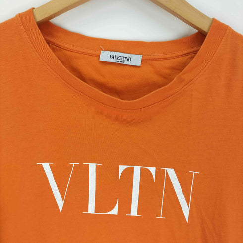 ヴァレンティノ Valentino 20SS イタリア製 VLTNロゴ プリント Tシャツ メンズ import:L