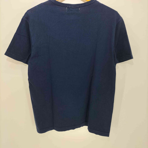 ササフラス SASSAFRAS 5段 フロントプリントtシャツ メンズ import:M