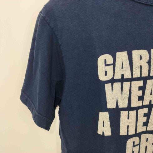 ササフラス SASSAFRAS 5段 フロントプリントtシャツ メンズ import:M