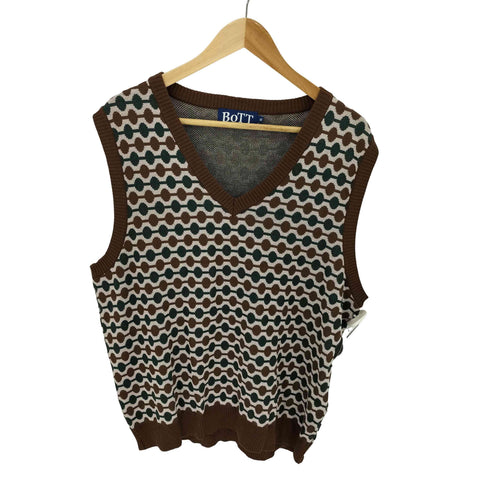 ボット BOTT Link Knit Vest メンズ JPN:XL