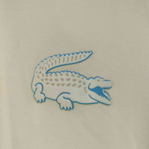 ラコステライブ Lacoste Live ラバーロゴ 鹿の子ポロシャツ メンズ 3