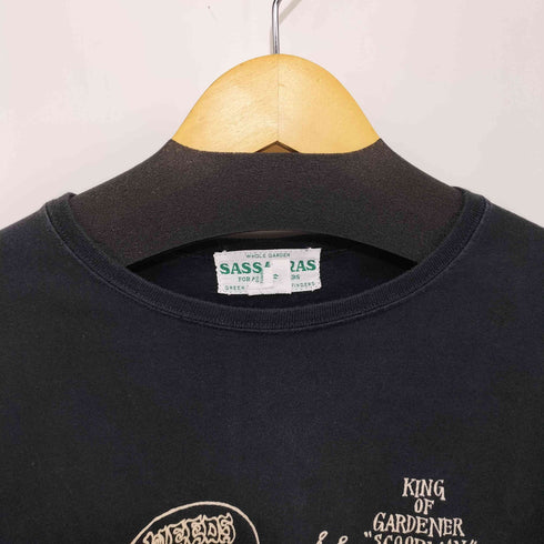 ササフラス SASSAFRAS フロントプリントtシャツ メンズ import:M