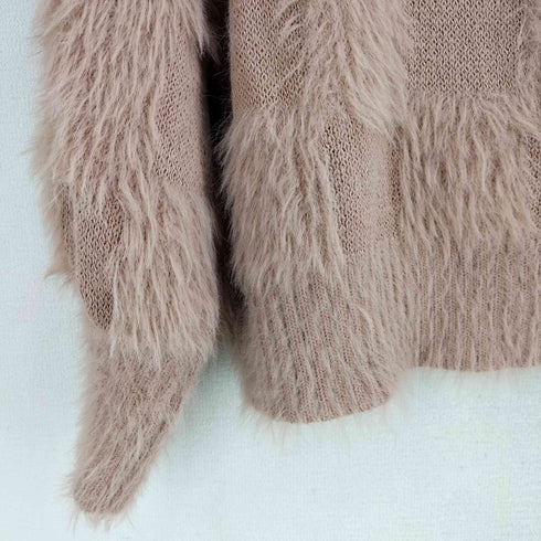 muguet 23SS ミュゲ シャギーニットカーディガン レディース FREE