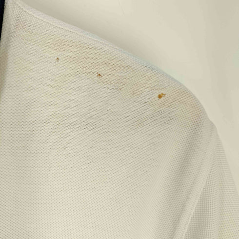 フレッドペリー FRED PERRY SPORTWEAR 英国製 旧タグ 復刻 ロゴ 刺繍 リブ ライン 鹿の子 ポロシャツ メンズ import:M