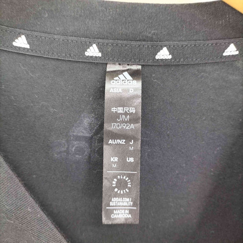 アディダス adidas FEELSTR GFX TEE ロゴ プリント Tシャツ メンズ JPN:M