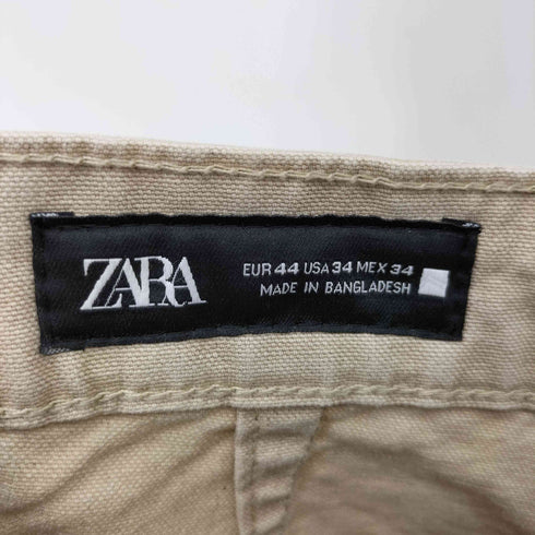 ザラ ZARA ダメージ加工 ペンキワイドペインターパンツ メンズ 44