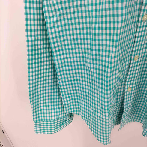 ラコステ LACOSTE ギンガムチェック L/Sボタンダウンシャツ メンズ S/M