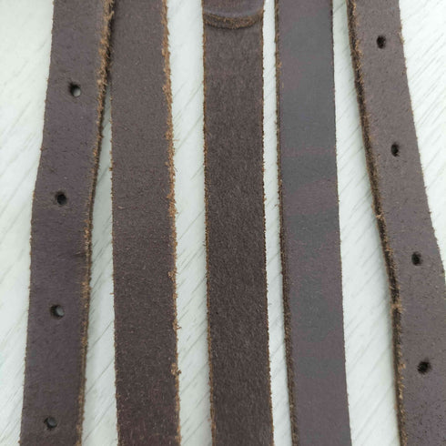 EURO VINTAGE ユーロヴィンテージ レザー サスペンダー メンズ