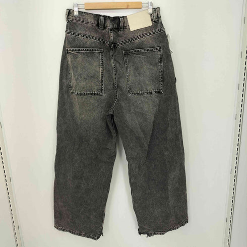ザラ ZARA シームディテール バギーデニム メンズ 42