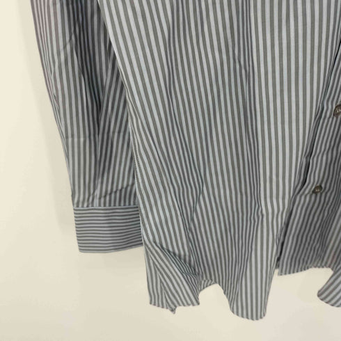 エルメネジルドゼニア Ermenegildo Zegna ストライプ レギュラーカラーシャツ メンズ JPN:S