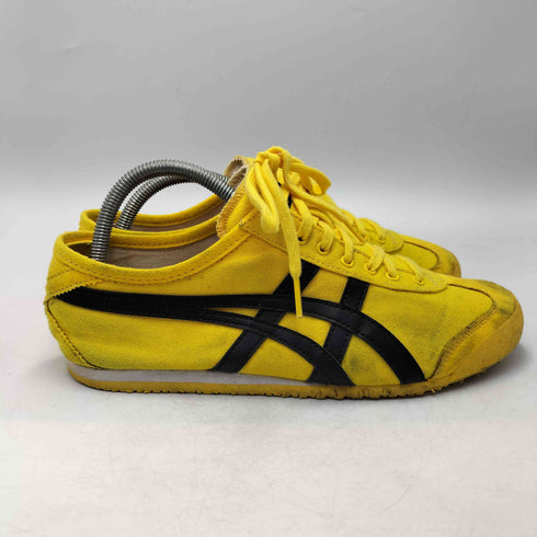 オニツカタイガー ONITSUKA TIGER MEXICO 66 SLIP-ON Yellow Black メキシコ 66 スリッポン イエロー スニーカー メンズ JPN:26.5