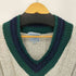 MARK HONORS COLLECTION USA製 100% HIHGLAND COTTON チルデンニット メンズ import:L