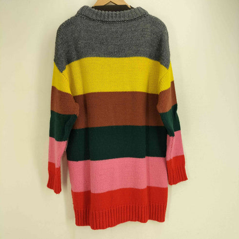 ESSENTIEL ANTWERPイタリア製 マルチボーダーニット レディース S