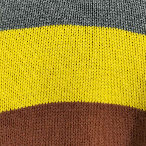 ESSENTIEL ANTWERPイタリア製 マルチボーダーニット レディース S