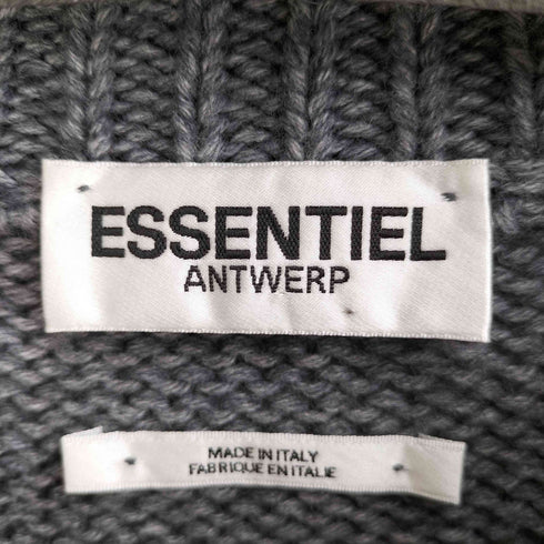 ESSENTIEL ANTWERPイタリア製 マルチボーダーニット レディース S