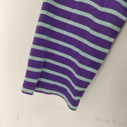 ジュエティ jouetie L/S フロント刺繍 袖切替クルーネックTシャツ レディース JPN:M