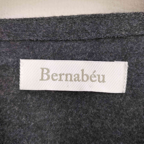 Bernabeu アシンメトリーテールカット Vネックニット メンズ