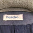 プランテーション Plantation 19ss エンボスシワ加工 フロントポケットワンピース レディース M