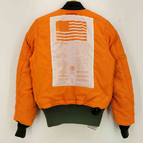 アルファインダストリーズ ALPHA INDUSTRIES ブラッドチット MA-1 フライトジャケット メンズ import:S