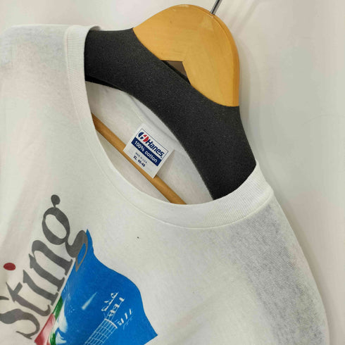 ヘインズ Hanes 80S ©1988 STEERPIKE LTD 1987-1988 Sting Nothing Like the Sun World Tour Tシャツ メンズ import:XL