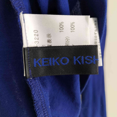 ケイコキシ KEIKO KISHI by nosh フロッキープリント ロングスリーブカットソー レディース 1