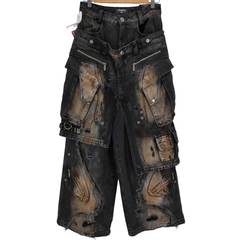PERSONSOUL Skirt Armor Dirty Jeans メンズ M