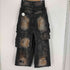 PERSONSOUL Skirt Armor Dirty Jeans メンズ M