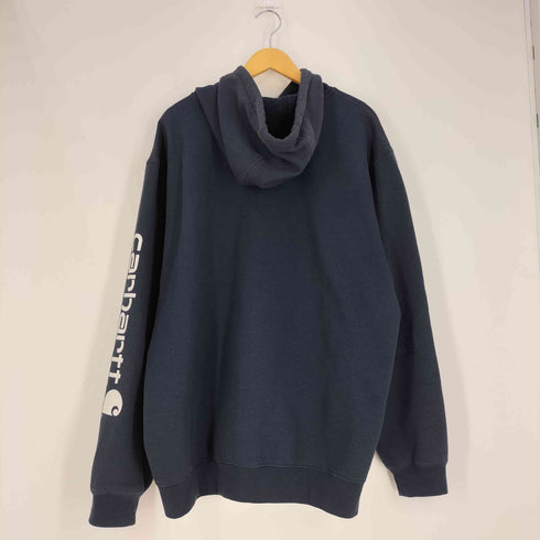 カーハート Carhartt MIDWEIGHT HOODED LOGO SWEATSHIRT ミッドウェイト フーデッド ロゴ スウェットシャツ メンズ import:XL