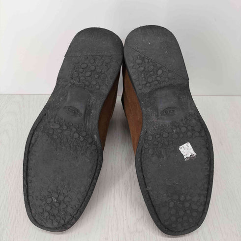 トッズ TOD’S スエード サイドゴアブーツ メンズ UK:6.5