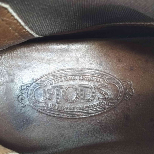 トッズ TOD’S スエード サイドゴアブーツ メンズ UK:6.5