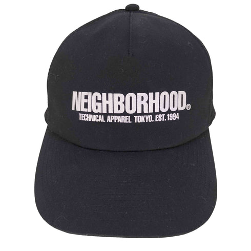 ネイバーフッド NEIGHBORHOOD LOGO PRINT MESH CAP ロゴ プリント メッシュ キャップ メンズ FREE