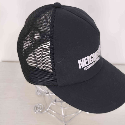 ネイバーフッド NEIGHBORHOOD LOGO PRINT MESH CAP ロゴ プリント メッシュ キャップ メンズ FREE