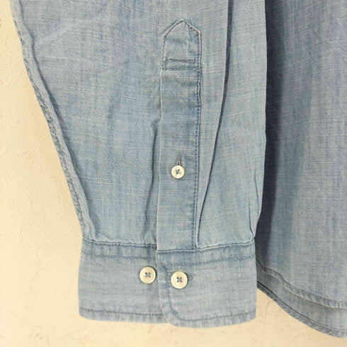 ブルックスブラザーズ BROOKS BROTHERS 1818 REGENT FIT シャンブレーBDシャツ メンズ import:XXL