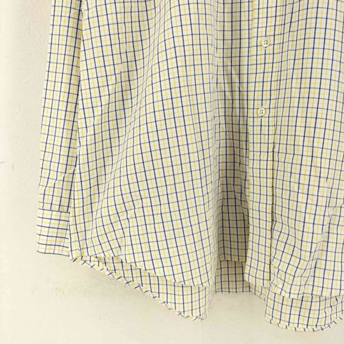 ラルフローレン RALPH LAUREN BLAKE ポニー刺繍 チェック BDシャツ メンズ import:XL