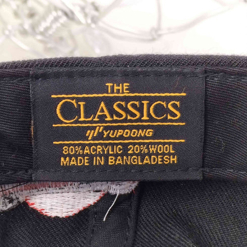 ザクラシックス THE CLASSICS ぶてぃっく紫歯茎 肉糞野球連盟 刺繍 6パネルキャップ メンズ