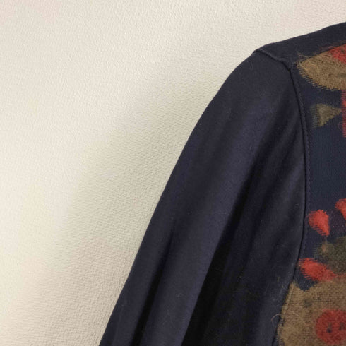 アルベロベロ OLLEBOREBLA シアージャガード切替 刺繍カットソー レディース