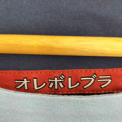 アルベロベロ OLLEBOREBLA パッチワークドッキング 落書きプリント ラグランチュニックワンピース ぶたさん レディース
