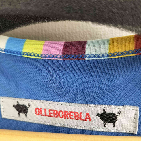 アルベロベロ OLLEBOREBLA ノースリーブ総柄 バックプリント チュニック ぶたさん レディース