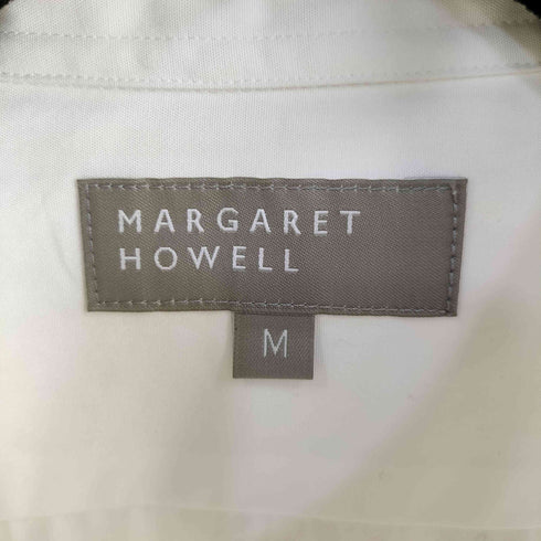 マーガレットハウエル MARGARET HOWELL 日本製 ロングスリーブ レギュラーカラーシャツ メンズ JPN:M