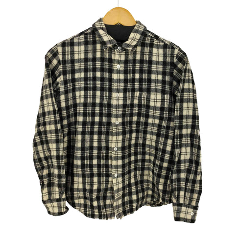 コムデギャルソンオム COMME des GARCONS HOMME AD2011 Wool Plaid Shirt メンズ JPN:S