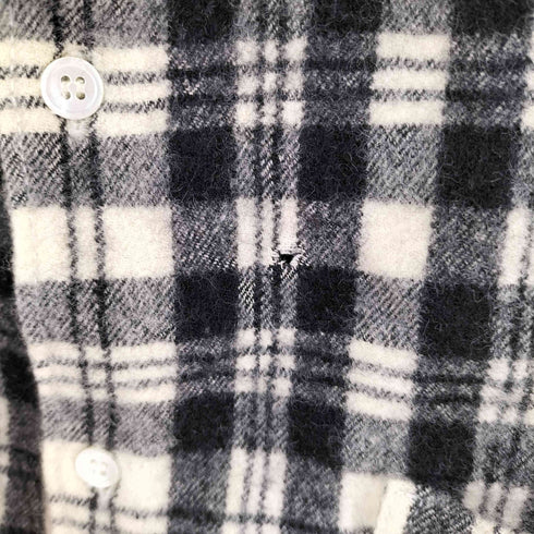 コムデギャルソンオム COMME des GARCONS HOMME AD2011 Wool Plaid Shirt メンズ JPN:S